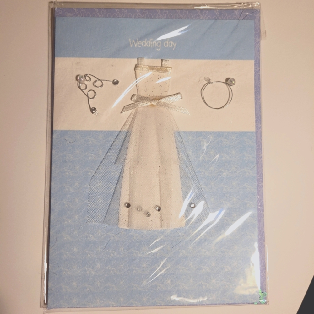 JUST MARRIED GREETING CARD